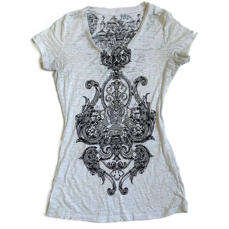 Polera type y2k mujer