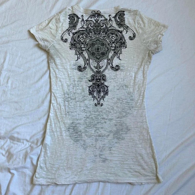 Polera type y2k mujer